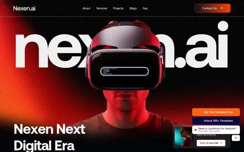 NexanAi template preview