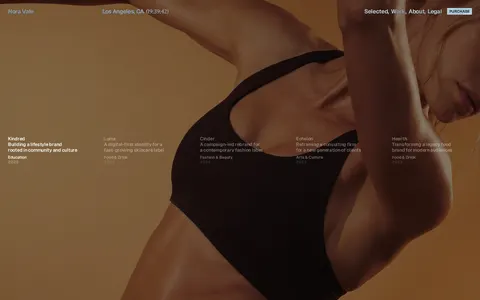 Nora Vale template preview