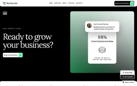 Northscale template preview