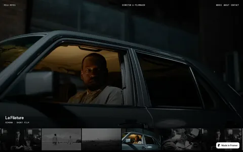 Ombrage template preview