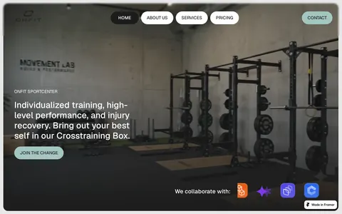 ONFIT template preview