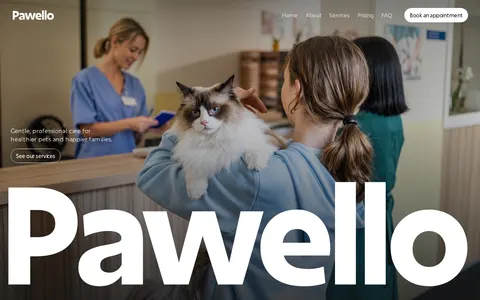 Pawello template preview