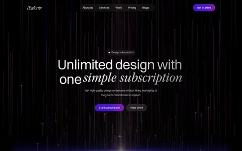 Pixelonix template preview
