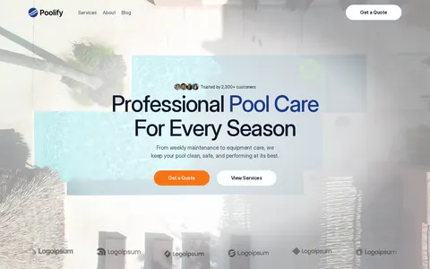 Poolify template preview