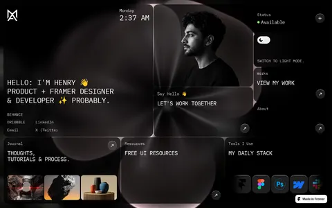 Porteix template preview