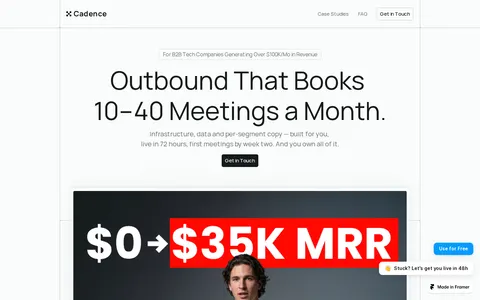 Prelaunch Waitlist template preview