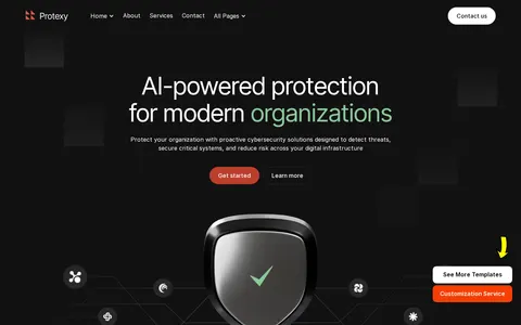 Protexy template preview