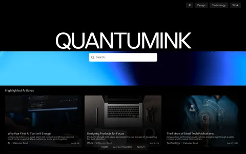 QUANTUMINK template preview