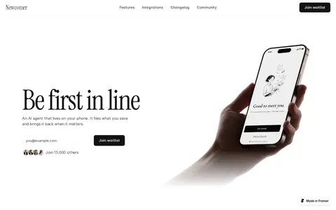 Quill App template preview