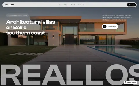 Reallos template preview