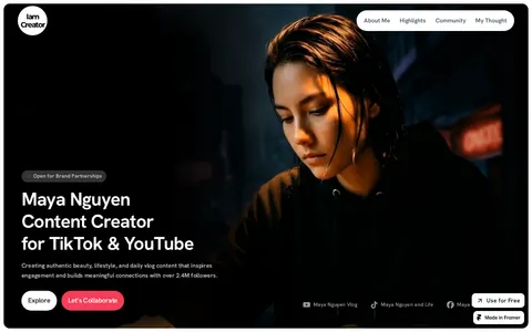 REYNA template preview