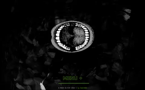 ROCK GLITCH template preview