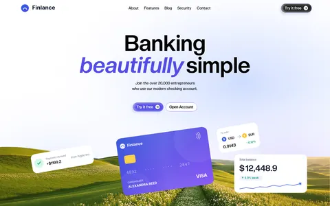 ScaleFlow B2B template preview
