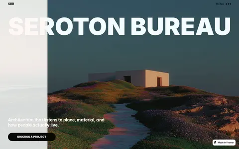 Seroton Bureau template preview