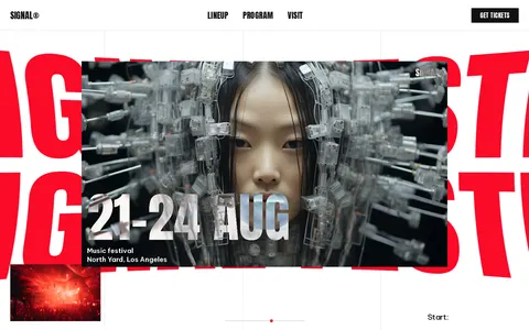 Signal Event template preview