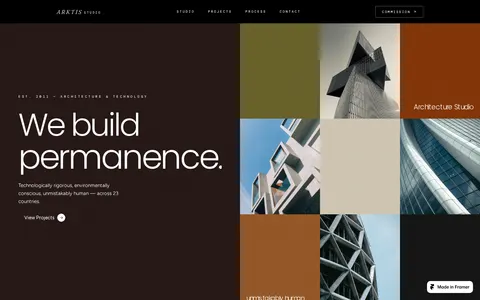 SkyForge Studio template preview