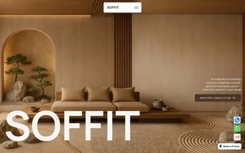 Soffit template preview