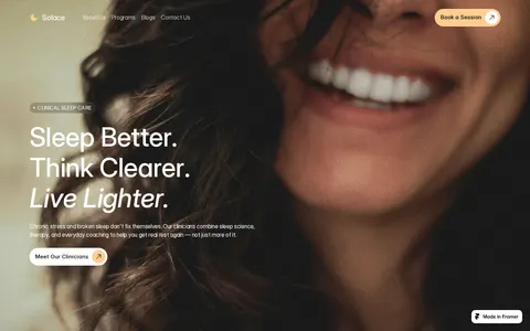 Solaca template preview