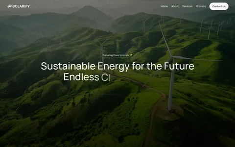 Solarize template preview
