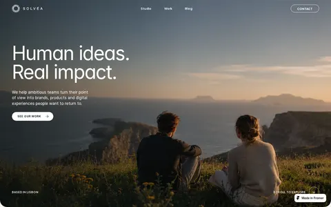 Solvéa Studio template preview