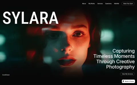 Sylara template preview