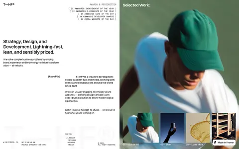 T—HF template preview