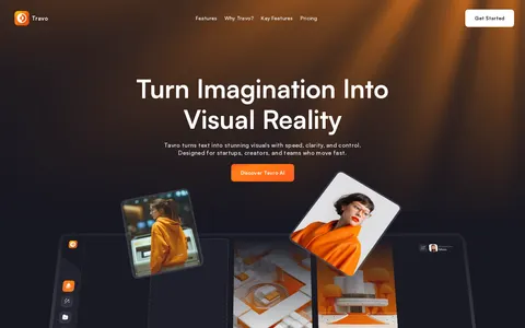 Tavro template preview