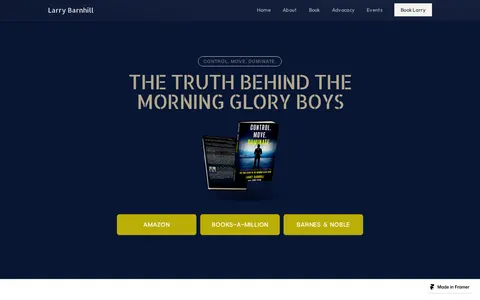 The Author Template template preview