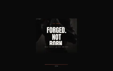 The Forge - MMA template preview