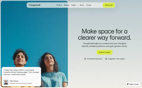 Thoughtwell template preview