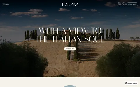 Toscana template preview