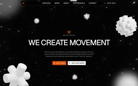 Vectra Studio template preview