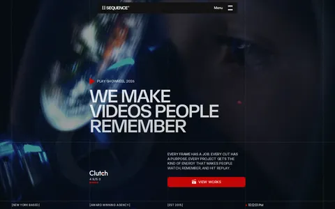 Videofolio template preview