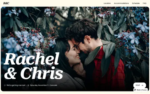 WildBloom template preview