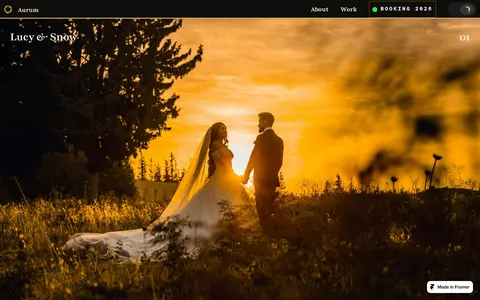 Women Photographer template preview