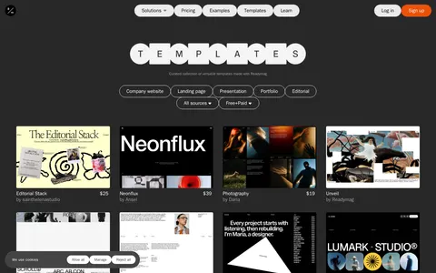 Bureau template preview