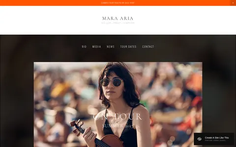 Aria template preview