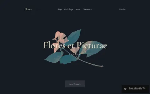 Flores template preview