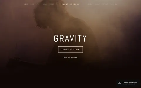 Horizon — events template