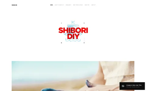 Shibori template preview