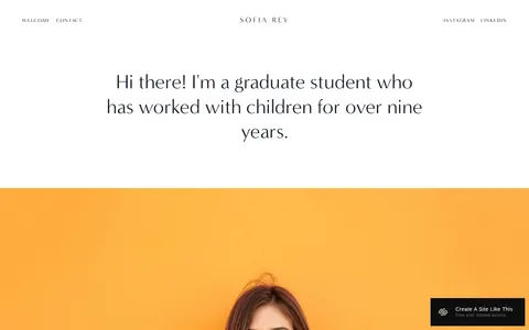 Sofia template preview