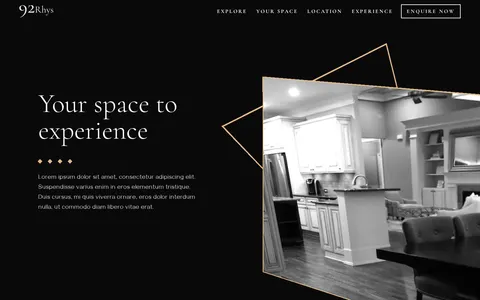 92 Rhys - Architecture & Design Website Template template preview