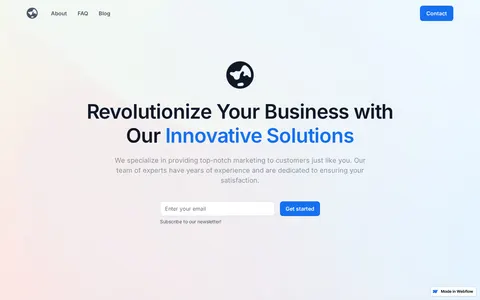 A-Atlas - Portfolio & Agency Website Template template preview