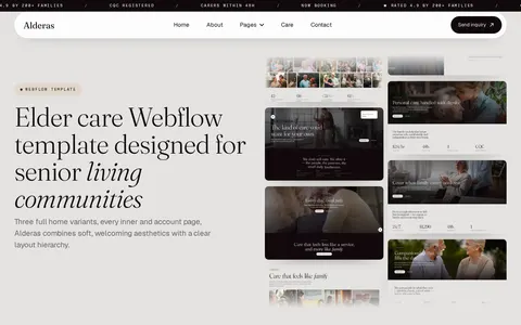 Alderas - Website Template template preview