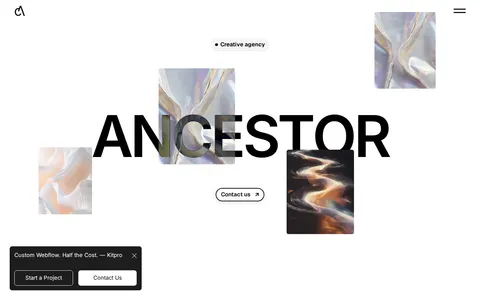 Ancestor - Portfolio & Agency Website Template template preview