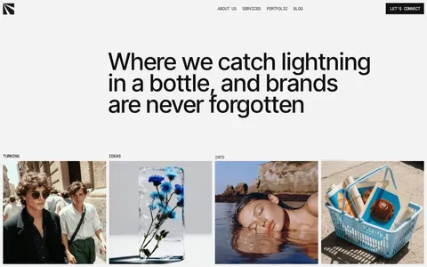 Delarose - Portfolio & Agency Website Template template preview