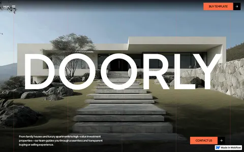 Dorly - Architecture & Design Website Template template preview