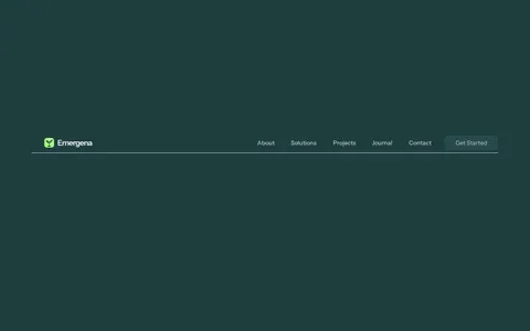 Emergena - Environment Website Template template preview