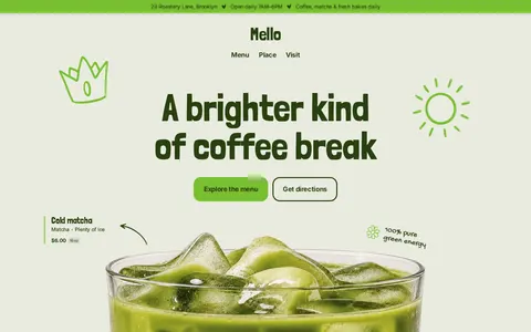 Mello - Retail & E-Commerce Website Template template preview