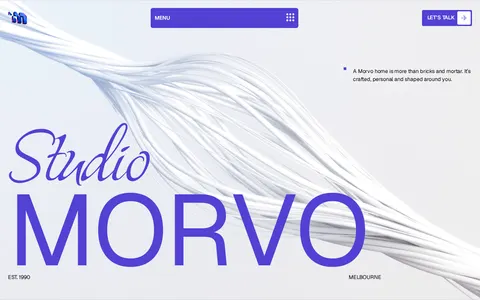 Morvo - Portfolio & Agency Website Template template preview